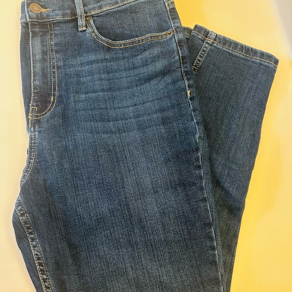 Calvin Klein Women's Blue Jeans - Picture 3 of 6